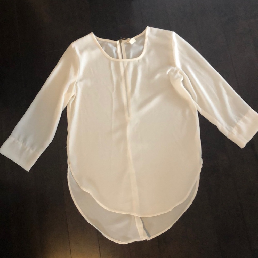 Cream blouse